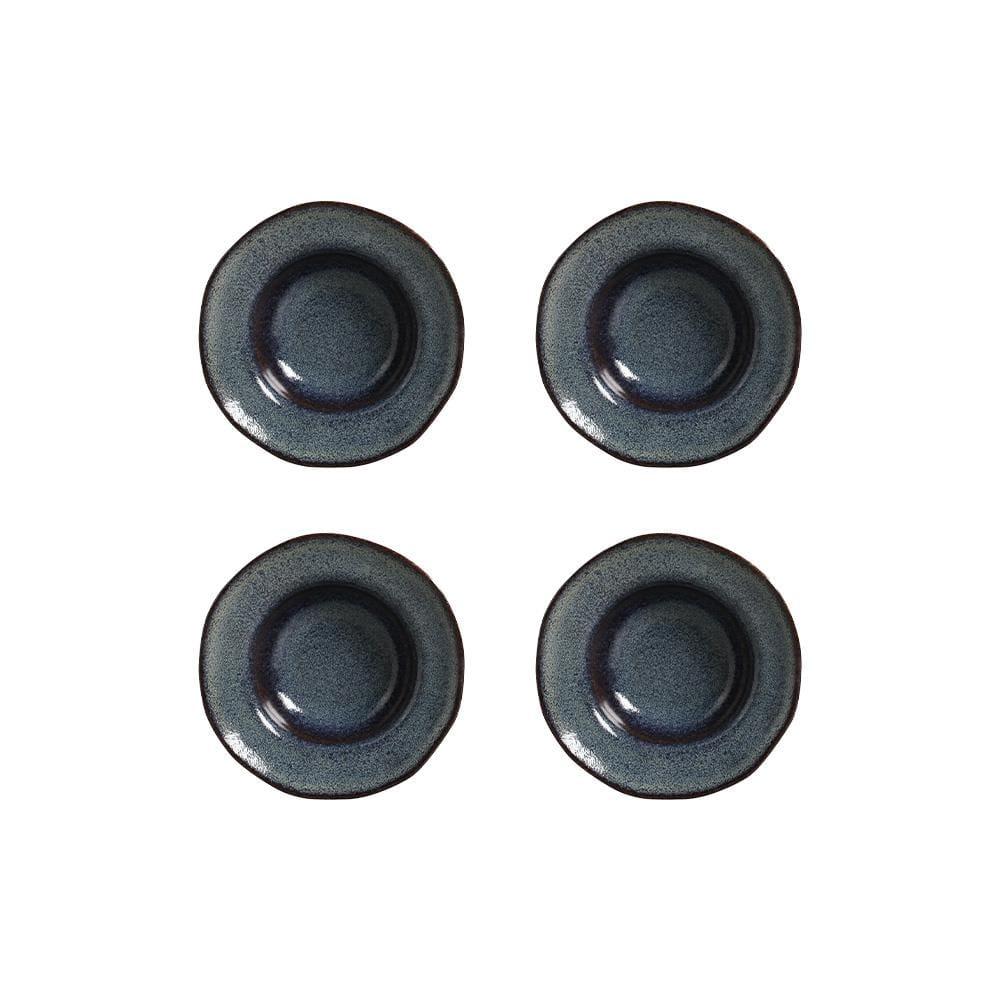 Conjunto de Pratos de Sobremesa Porto Brasil Orgânico Titanium 250ml - 4 Peças - 1