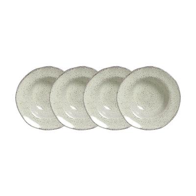 Conjunto de Pratos de Sobremesa Porto Brasil Orgânico Pistache 250ml - 4 Peças