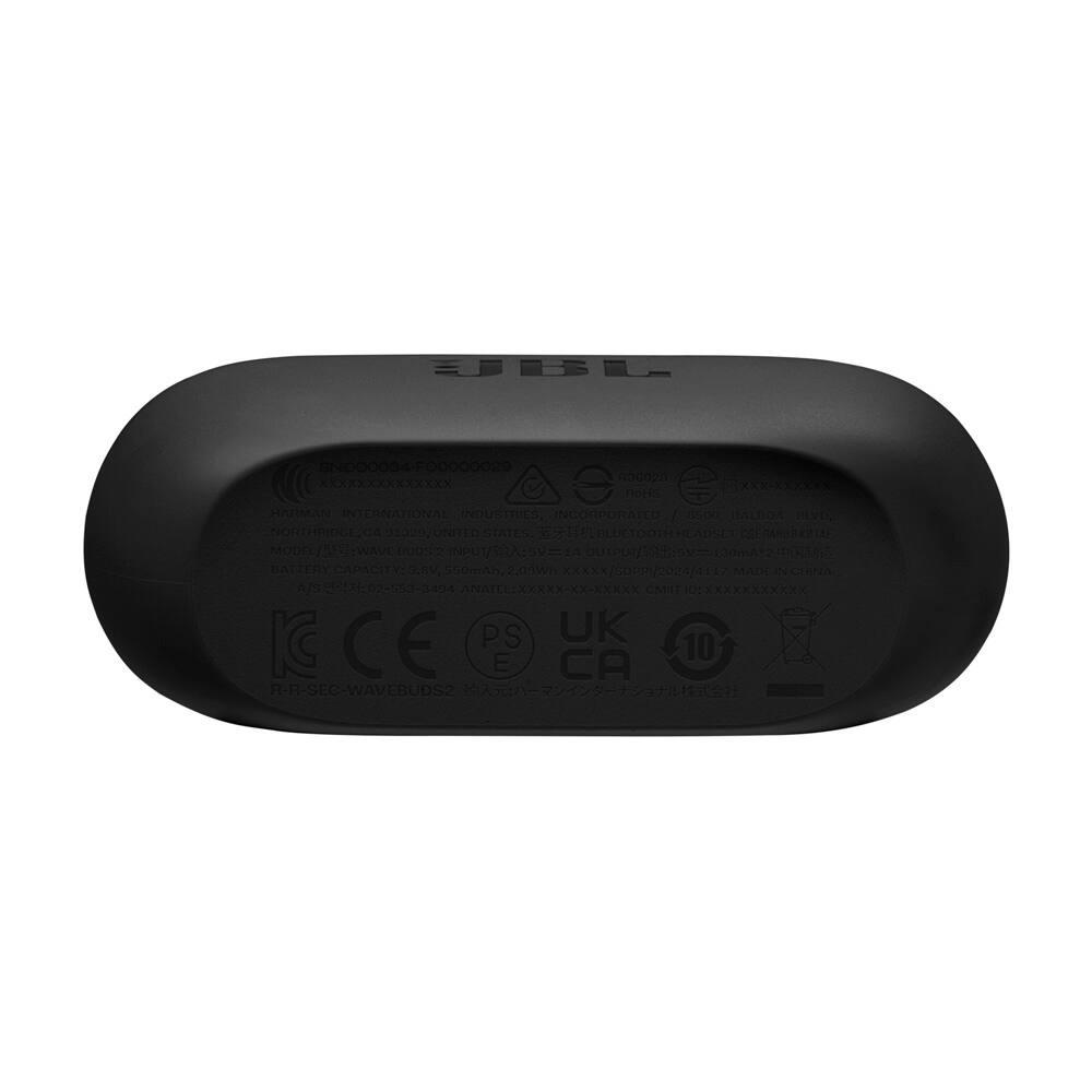 Fone de Ouvido JBL Wave Beam Buds 2 Pure Bass Bluetooth com Cancelamento de Ruído e Smart Ambient - Preto - 6