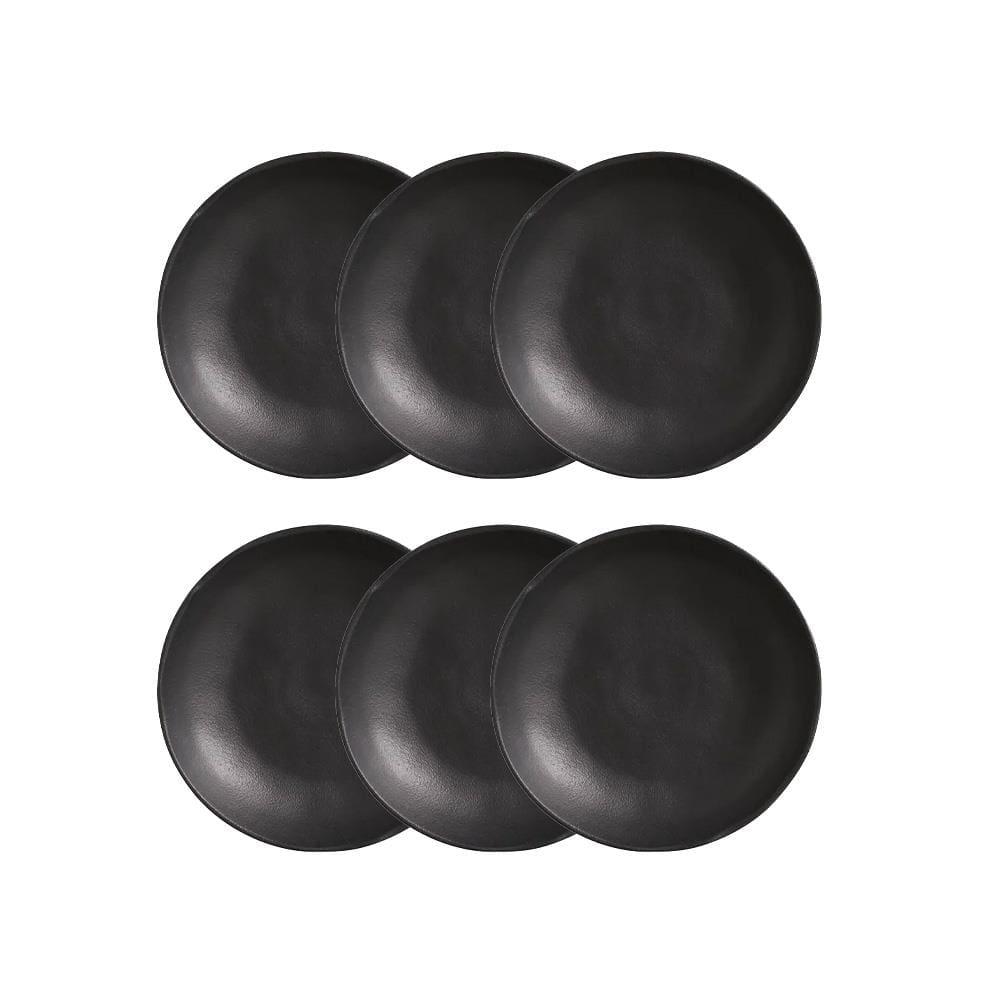 Conjunto de Pratos Fundos Porto Brasil Bio Preto Matte 1,1 litros – 6 Peças - 1