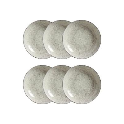Conjunto de Pratos Fundos Porto Brasil Bio Pistache 1,1 litros – 6 Peças