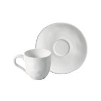 Conjunto de Xícaras de Café com Pires Porto Brasil Orgânico New White 120ml - 6 Peças - 2