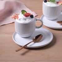 Conjunto de Xícaras de Chá com Pires Porto Brasil Linhas New White 230ml - 6 Peças - 2