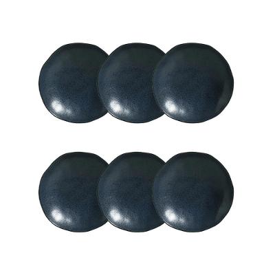 Conjunto de Pratos Fundos Porto Brasil Orgânico Night Blue 600ml - 6 Peças