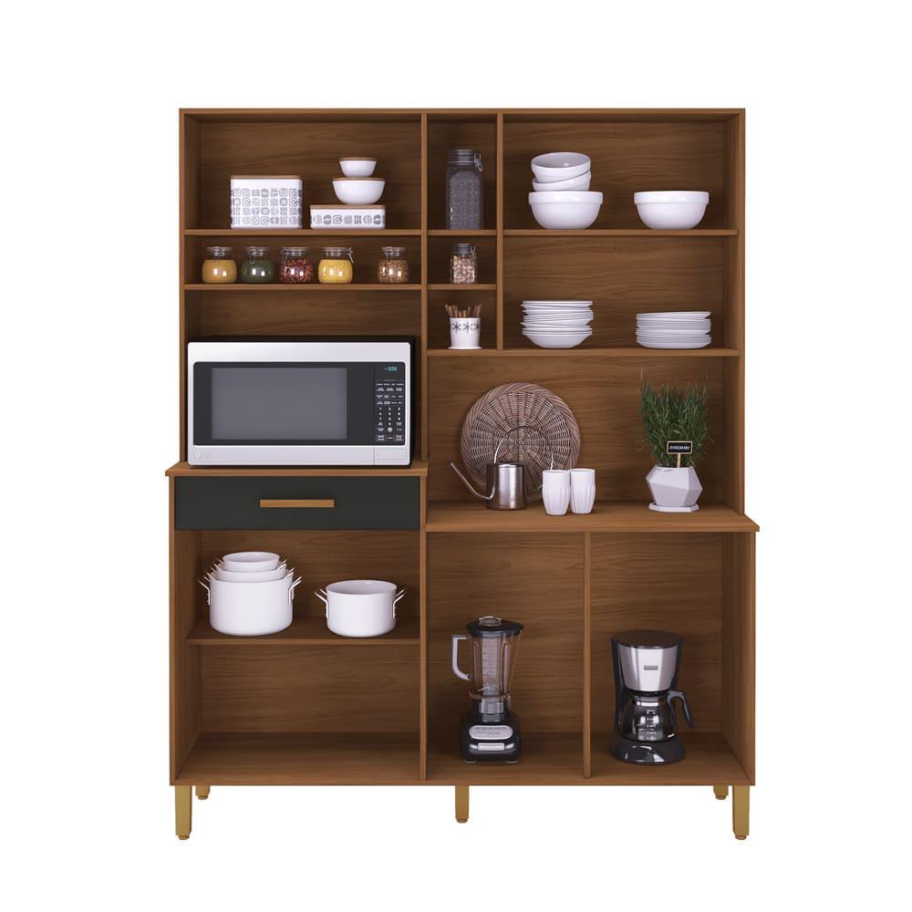 Cozinha Compacta Indekes Braga com 7 Portas e 1 Gaveta - 160cm de largura - 3