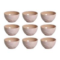 Conjunto de Bowls Orgânicos Litchi Porto Brasil em Stoneware 558 ml - 6 Peças - 1