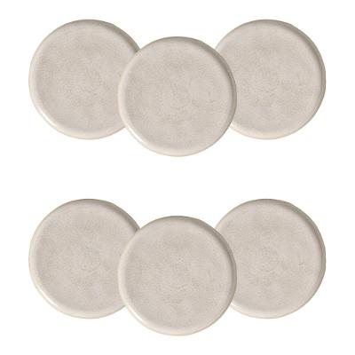 Conjunto de Pratos Rasos Porto Brasil Bio Latte Off White 29cm – 6 Peças