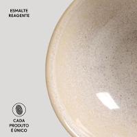 Conjunto de Cumbucas Porto Brasil Coup Stoneware Latte 360ml - 6 Peças - 4