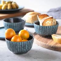 Conjunto de Ramequins Médios Porto Brasil Linhas Night Sky com 6 Peças 170ml – Azul