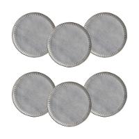 Conjunto de Pratos Rasos Porto Brasil Linhas Dust 27,5cm - 6 Peças - 1