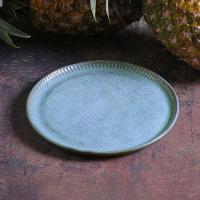 Conjunto de Pratos de Sobremesa Porto Brasil Linhas Breeze Azul 21,5cm - 6 Peças - 2