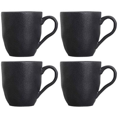 Caneca Porto Brasil Orgânico Matte em Stoneware Preto 273ml