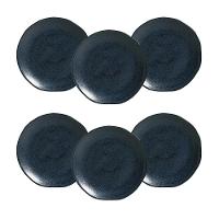 Conjunto de Pratos de Sobremesa Porto Brasil Orgânico Night Blue 19,5cm - 6 Peças - 1