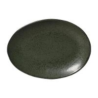 Conjunto de Pratos de Sobremesa Ovais Porto Brasil Orgânico Greenery 22,5cm - 6 peças - 6