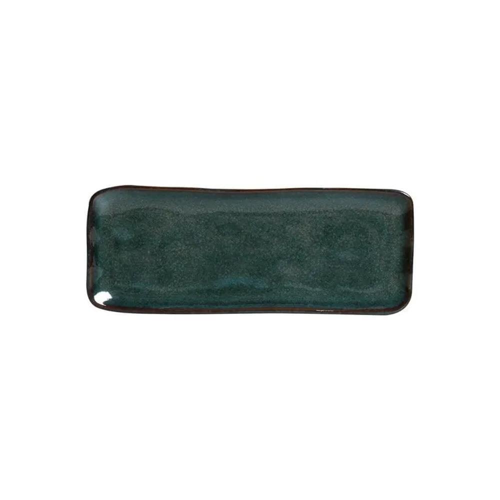 Conjunto de Travessas Retangulares Pequenas Porto Brasil Orgânico Oceano 22x9,5cm - 4 Peças - 3