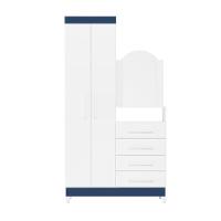 Cômoda Palumoveis New Capri com 2 Portas e 4 Gavetas – 103cm de Largura - 5