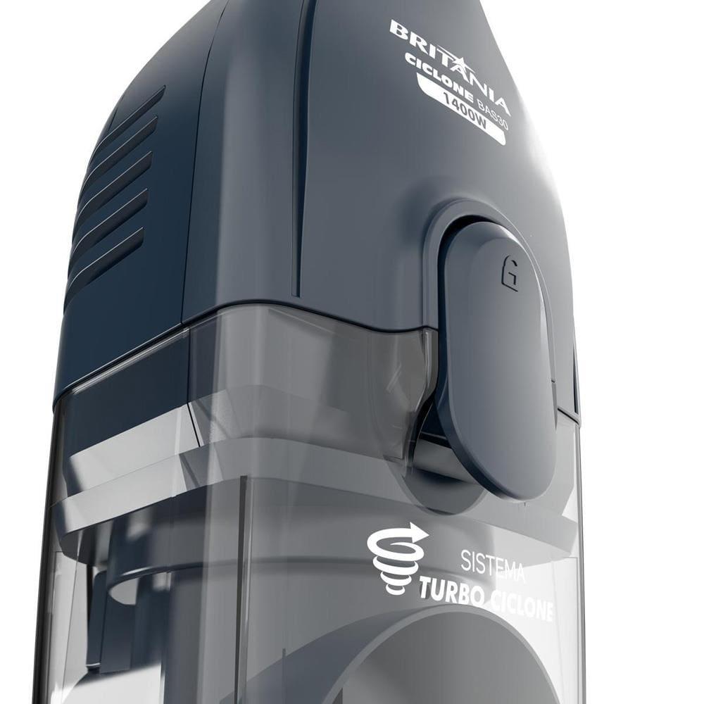 Aspirador de Pó Britania BAS30 2 em 1 com Sistema Turbo Ciclone 1,5 litros - 1400W - 6