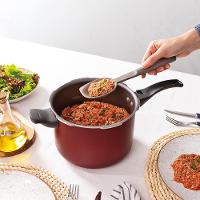 Panela de Pressão Tramontina 4,5 Litros Vancouver Effect Revestimento Antiaderente Starflon Vermelha - 6