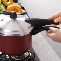 Panela de Pressão Tramontina 4,5 Litros Vancouver Effect Revestimento Antiaderente Starflon Vermelha - 8