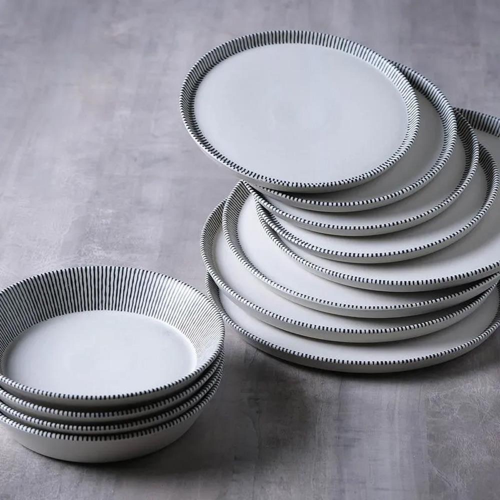 Conjunto de Pratos Rasos Porto Brasil Neo Pulse 27cm - 6 Peças - 3