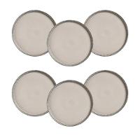 Conjunto de Pratos Rasos Porto Brasil Neo Pulse 27cm - 6 Peças - 1