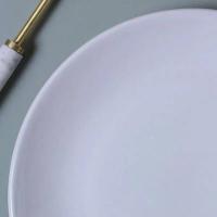 Conjunto de Pratos Rasos Porto Brasil Orgânico New White 26,5cm - 6 Peças - 3