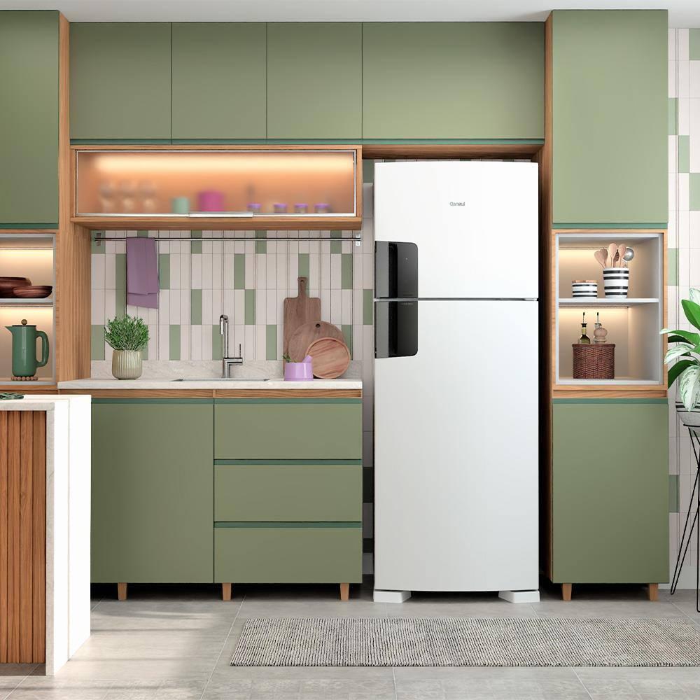 Geladeira Consul Frost Free CRM53FB Duplex Branca com Espaço Flex, Prateleira Flex, Iluminação em LED e Filtro Antiodor - 451 litros - 2