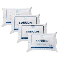 Travesseiro Sonolin Prime em Fibra Siliconada 180 Fios 50x70cm Branco – 4 Unidades - 1