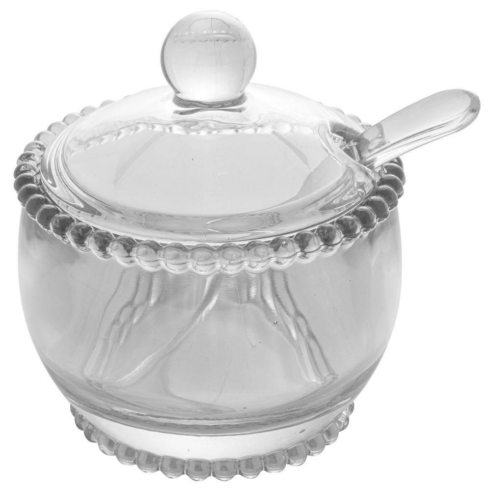 Açucareiro Wolff Pearl com Colher - 200 ml - 1