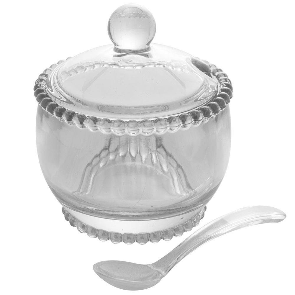 Açucareiro Wolff Pearl com Colher - 200 ml - 4