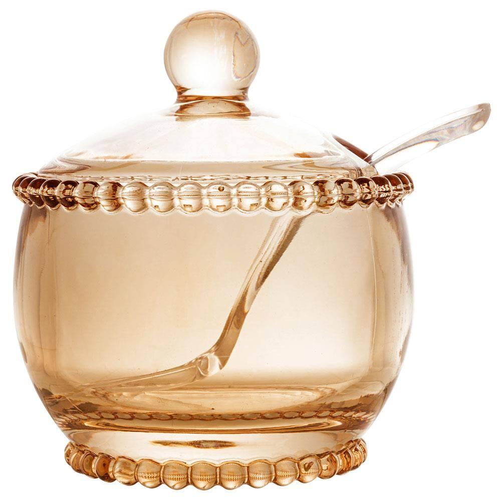 Açucareiro Wolff Pearl com Colher Âmbar - 200 ml - 3