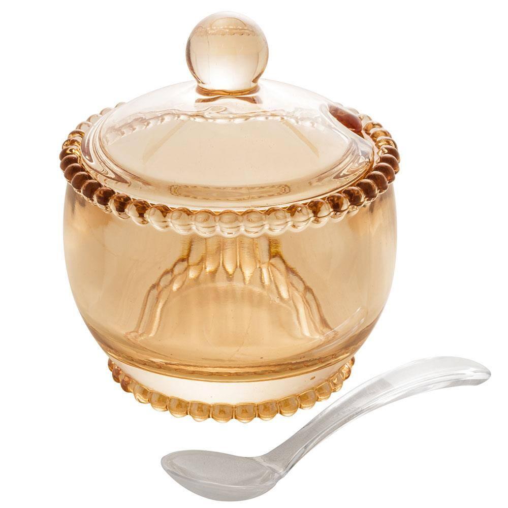 Açucareiro Wolff Pearl com Colher Âmbar - 200 ml - 4