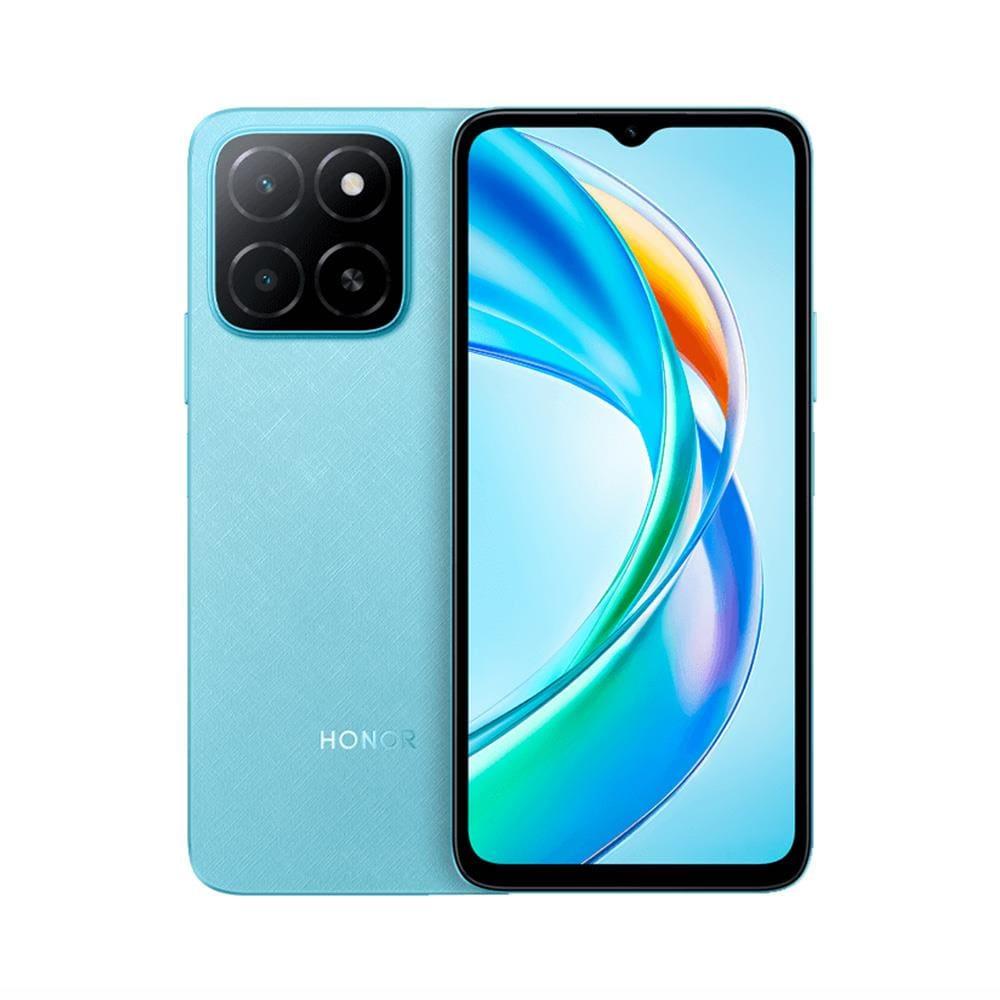 Smartphone Honor X5B 4G Plus 256GB Azul, 4+4GB RAM Turbo, Processador MediaTek Helio G36, Câmera Traseira Dupla de até 50MP e Tela de 6,56" - 1