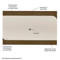 Painel Suspenso Artely Elegance com 220cm de Largura, ideal para TVs de até 86’’ - 5