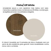 Painel Suspenso Artely Elegance com 220cm de Largura, ideal para TVs de até 86’’ - 6