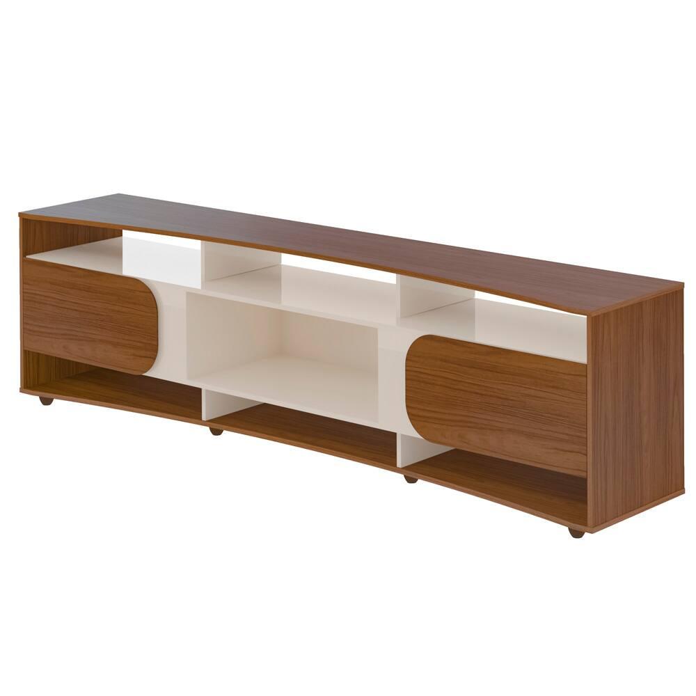 Rack Artely Elegance com 2 Portas, 7 Nichos, 220cm de Largura, ideal para TVs de até 86’’ - 4