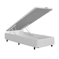 Base Box para Colchão King Size MGA Itaflex Universal com Baú e Pistão à Gás, 34x96x203cm - Branco - 3