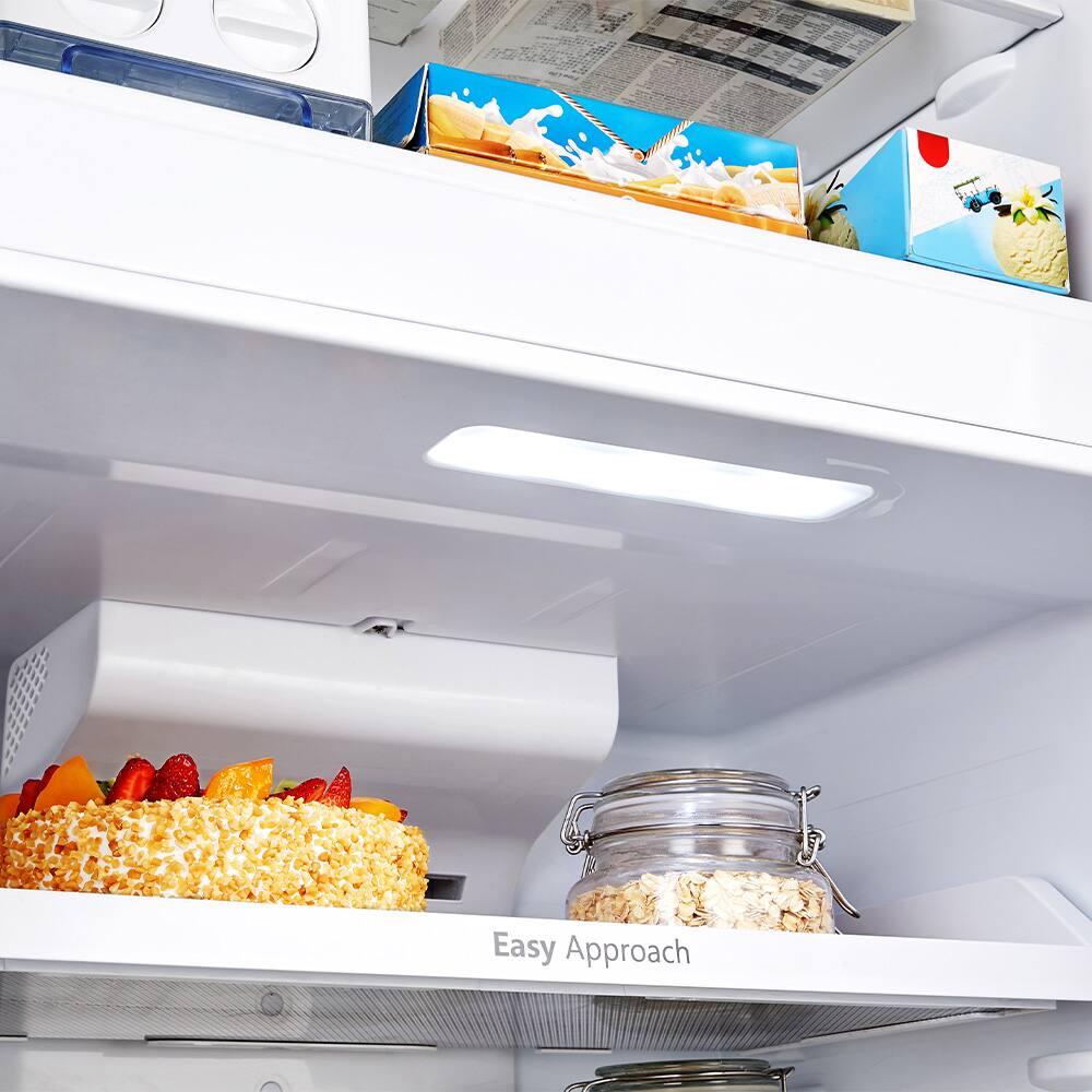 Refrigerador Duplex 379L Hisense RT3N375 Frost Free Inverter Portas Planas Prateleiras de Vidro Inox - 9