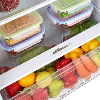 Refrigerador Duplex 379L Hisense RT3N375 Frost Free Inverter Portas Planas Prateleiras de Vidro Inox - 7