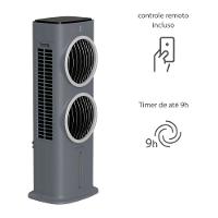 Climatizador de Ar Spirit Turbo 95cm, 90W com Controle Remoto, Display LED, Timer de até 9 horas, 10 Litros – Cinza - 2