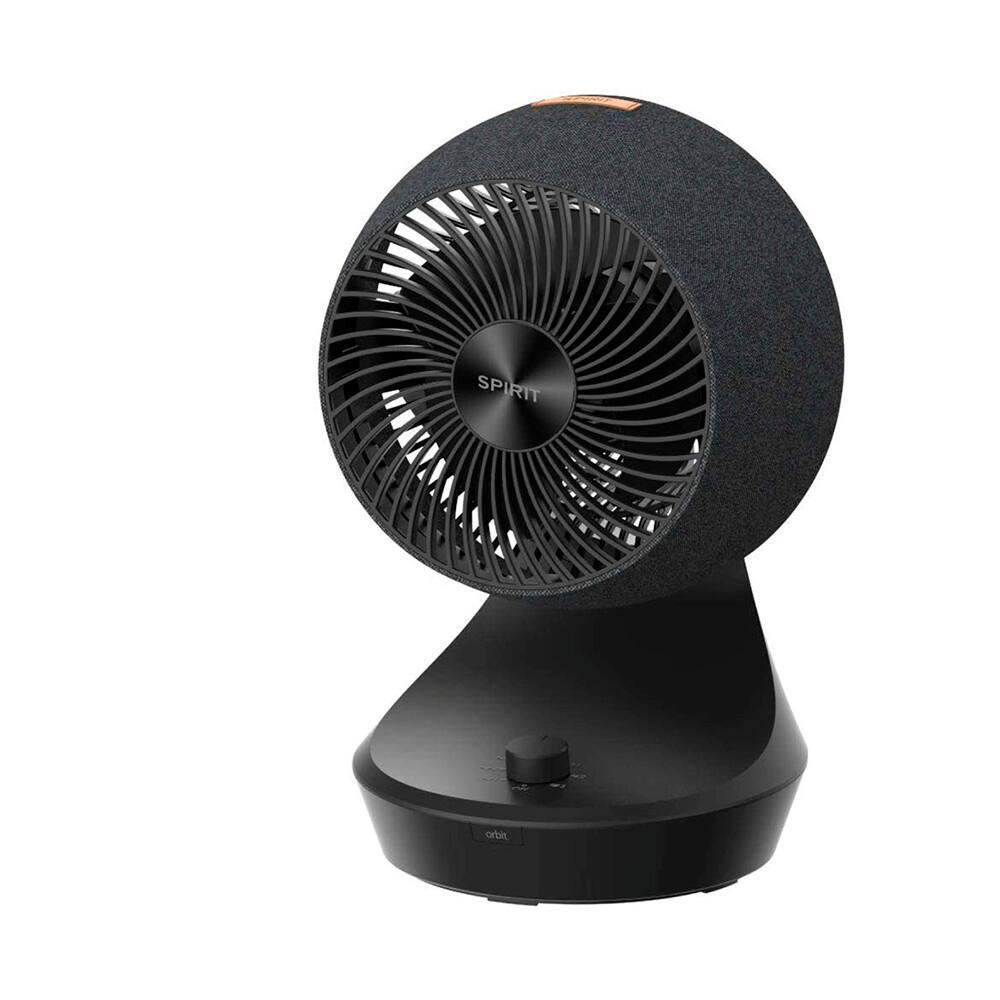 Circulador de Ar Spirit Orbit 20cm com 3 Velocidades e Múltiplas Inclinações – Preto Carvão - 1
