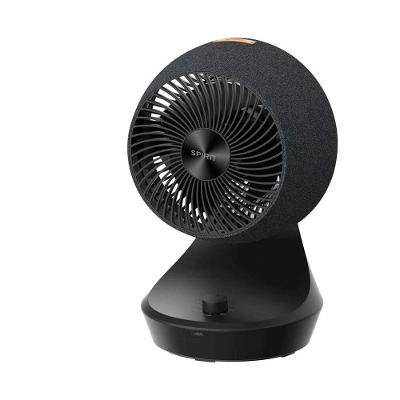 Circulador de Ar Spirit Orbit 20cm com 3 Velocidades e Múltiplas Inclinações – Preto Carvão
