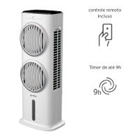 Climatizador de Ar Spirit Turbo 95cm, 90W com Controle Remoto, Display LED, Timer de até 9 horas, 10 Litros – Branco - 5