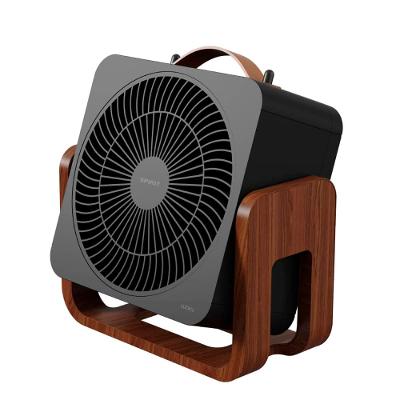 Circulador de Ar Spirit Cubics 20cm com 3 Velocidades e Múltiplas Inclinações – Preto/Tabaco