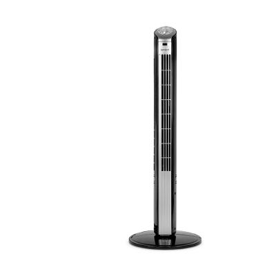 Ventilador de Torre 90cm Spirit Easy 40W de Potência e 3 Velocidades - Preto/Prata
