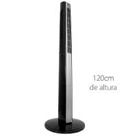 Ventilador de Torre Spirit TS1200 com 3 Velocidades, Função Oscilante e Controle Remoto – Preto - 2