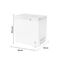 Freezer Horizontal Philco PFH205B 2 em 1 199L Degelo Manual Gás R600a Branco - 4