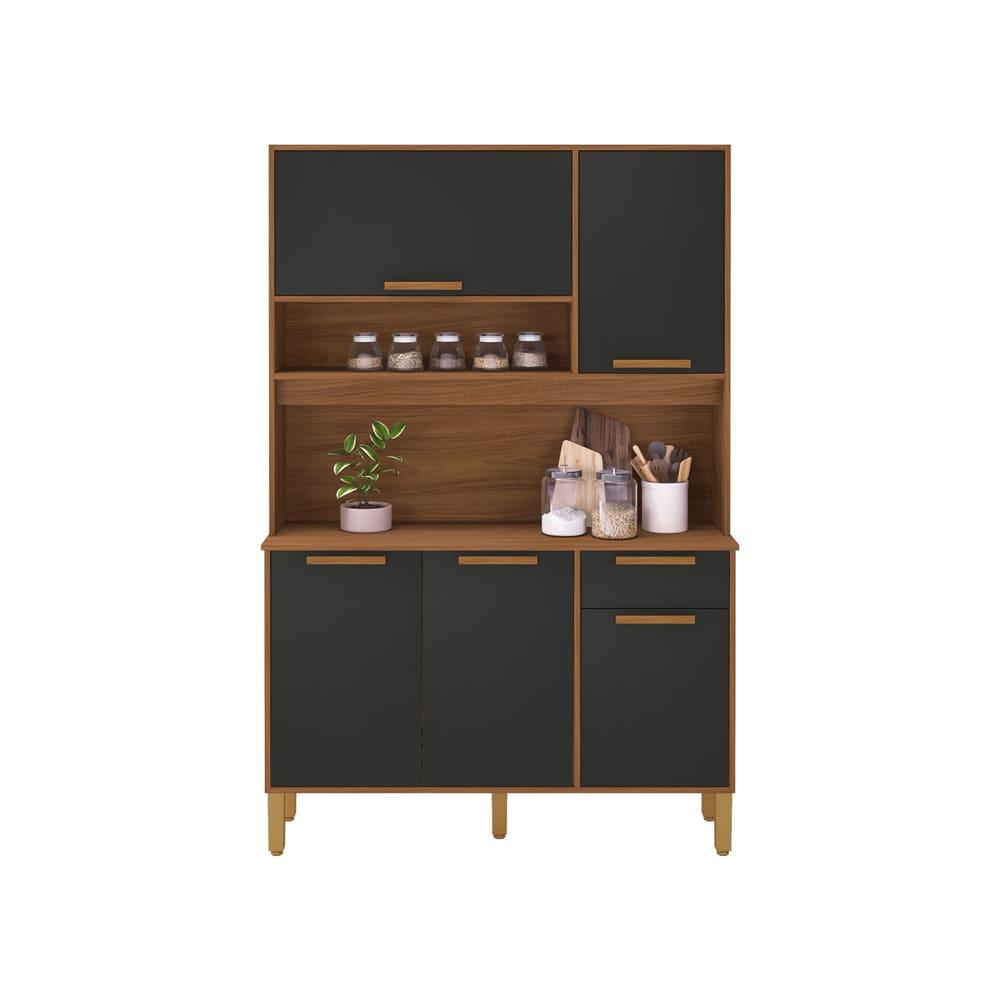 Cozinha Compacta Indekes Madri com 5 Portas e 1 Gaveta - 120cm de largura - 2