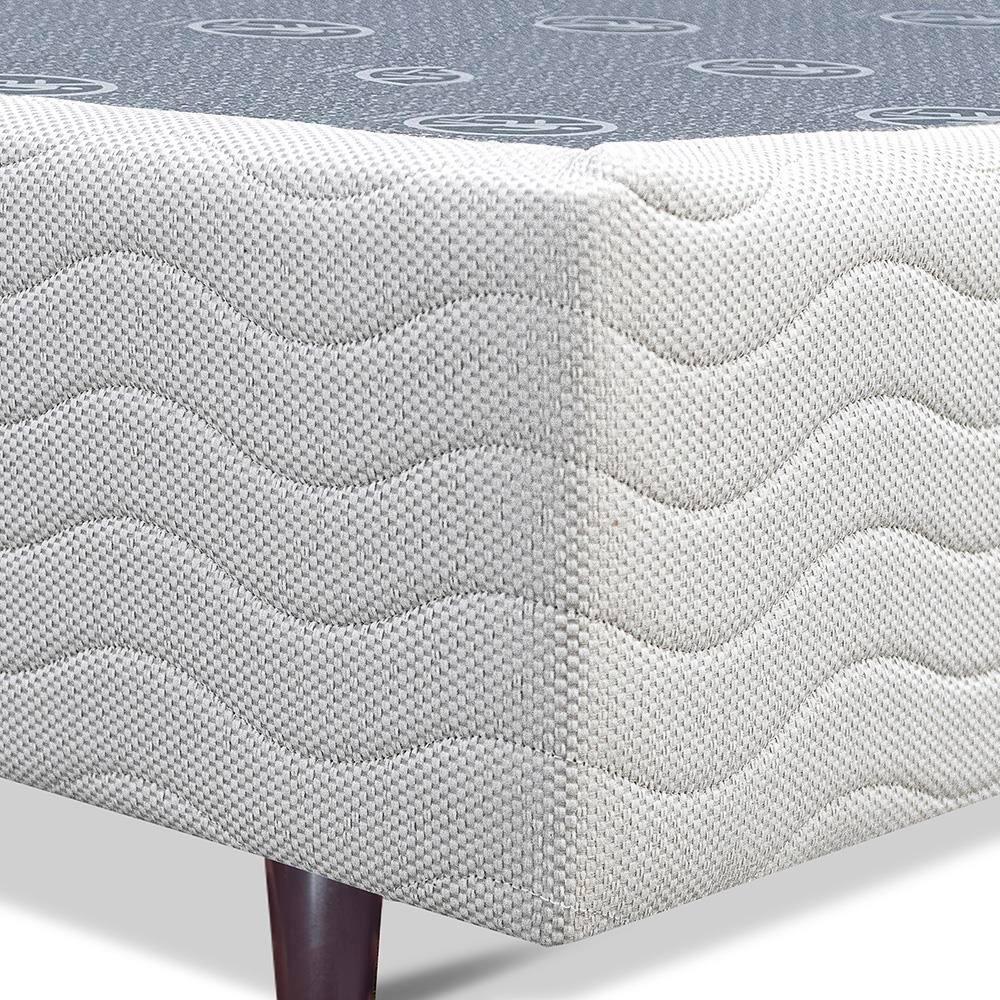 Base Box para Colchão Solteiro Cama inBox Moderne 26x88x188cm – Branco - 3