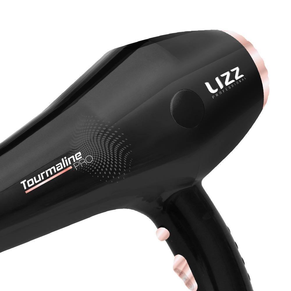 Secador de Cabelos Lizz Tourmaline Pro com Motor AC Profissional 2150W - Preto/Rosé - 3